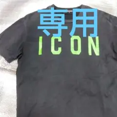 DSQUARED2　ディースクエアード　クルーネック　Tシャツ　黒　ブラック　S