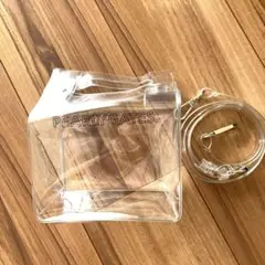 PEARLY GATES クリアバッグ ストラップ付き