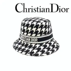 Christian Dior クリスチャン ディオール ロゴ千鳥 バケットハット