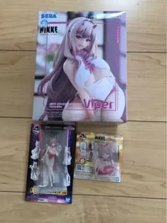 一番くじ　勝利の女神　ニケ　バイパー　フィギュア　アクスタ　幸運の口づけチャーム