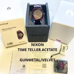 ニクソン NIXON タイムテラー 腕時計 電池交換済み