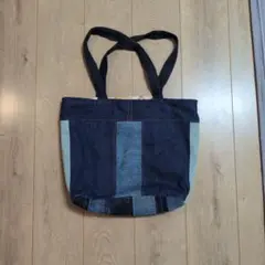 デニムのトートバッグ