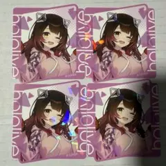 ロボ子さん Hello hololive TSUTAYA 渋谷 ステッカー4枚