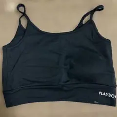 PLAYBOY ブラック ブラトップ L