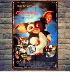 GREMLINS グレムリン　看板　レトロ　映画