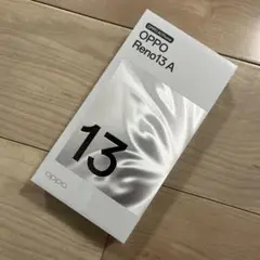 【新品未開封】OPPO Reno13 A SIM フリールミナスネイビー UQ版