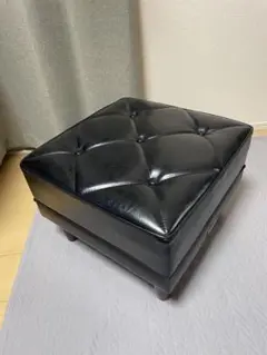 カリモク60　オットマン　スタンダードブラック