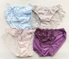fran de lingerie ショーツ Mサイズ 4枚セット