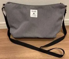 値下げしました anello GRANDE ショルダーバッグ グレー