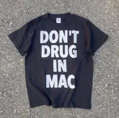DDIM DON'T DRUG IN MAC Tシャツ ブラック/M