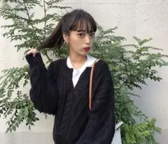 【セール‼️】近藤千尋さん着用　titivate ケーブルニット