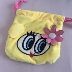 エンジェルブルー　ハナちゃん　ポーチ　巾着