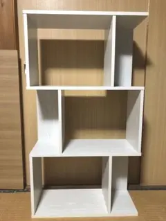 ホワイトオープンシェルフ 中型