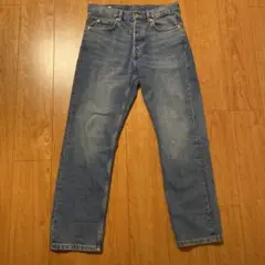 ZARAストレートデニム ジーンズ ストレートパンツ 青