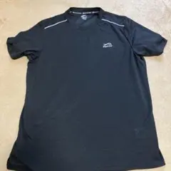 Find-Out アクティブランニングTシャツ M 黒