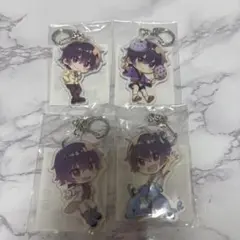 すとぷり　ななもりくんアクリルキーホルダー 4個セット