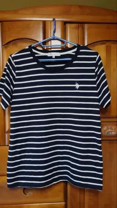 U.S. POLO ASSN. 半袖ストライプTシャツ 2L