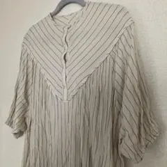 Lupilien ルピリアン　ストライプ　シャツ　ブラウス