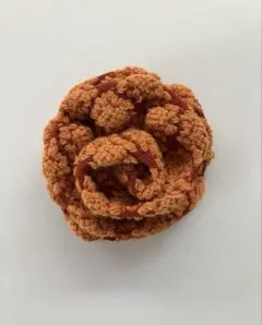 ニットコサージュ