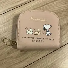 Peanuts スヌーピー 財布 ピンク