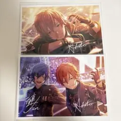 プロセカ　あんスタ　あきと　　ビビバス　特典 カラパレ　ブロマイド
