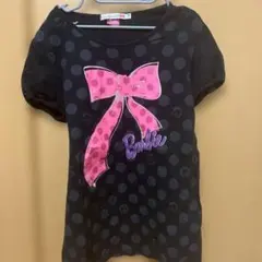 Barbie 水玉リボンTシャツ 150