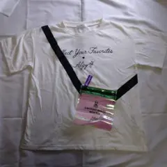 Algy メッセージTシャツ　フェイクポシェット柄　アルジー　150　ｓサイズ