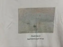 絵画Tシャツ　 モネClaude Monet Tシャツ