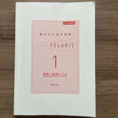 大学入試問題集 関正生の英文解釈ポラリス[1 標準～応用レベル]