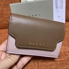 【美品】MARNI マルニ 三つ折り 財布