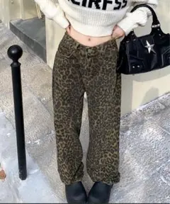 レオパード柄パンツ　SHEENA