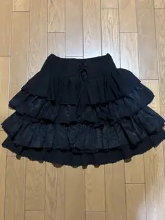 【期間限定セール中】ozzonJapan フリルティアード　ミニスカート