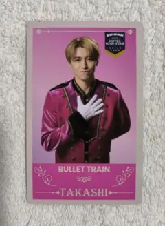 EBiDAN THE LIVE 2025 タカシ インビテーションカード