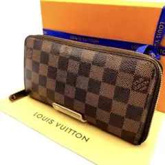 【美品❣️】ルイヴィトン ダミエ ジッピーウォレット ラウンド 長財布 01