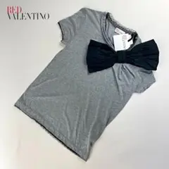 新品未使用 レッドヴァレンティノ 半袖カットソーTシャツグレーXS*KB1428