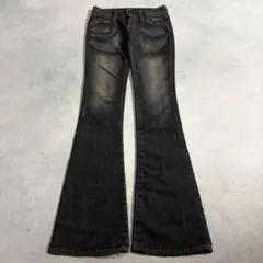 archive MOUSSY black bell bottom jeans