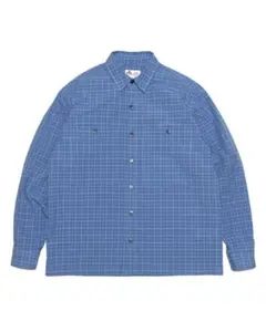 CTC STORE GRAPH CHECK SHIRT/blue/XL