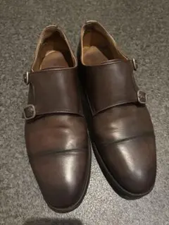 Berwick ダブルモンクストラップ（Vibramソール）ブラウン