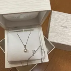 ミキモト パールネックレス 一粒ネックレス