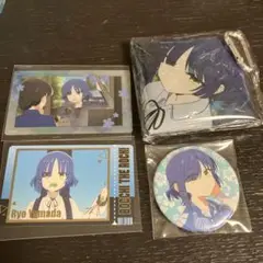 ぼっちざろっく！　山田リョウ　アロハ　マルチケース　カード　4点