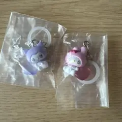サンリオ　エモきゅん　めじるしアクセサリー　マイメロ　クロミ