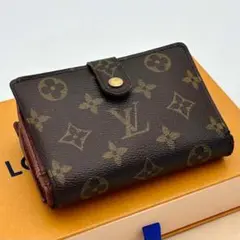 ルイヴィトン ポルト モネ ヴィエノワ モノグラム がま口 折り財布