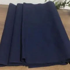 古布藍染無地　綿　未使用ハギレ　ハンドメイド用（ＹＹ-70-①）