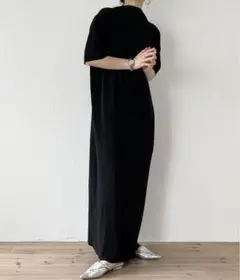 wee9s デイリーデイリースーパーストレッチプリーツワンピース