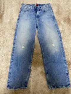 TOMMY JEANS ライトブルーデニムパンツ