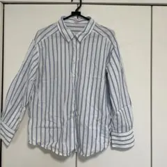 MURUA ストライプ柄 長袖シャツ Fサイズ
