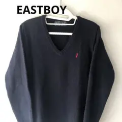 美品❤️EAST BOY ネイビー スクールセーター　サイズ9 制服　Vネック