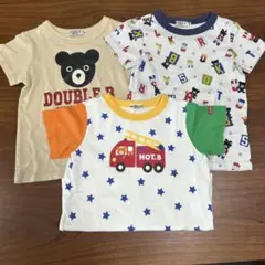 DOUBLE.B Tシャツ 3枚セット