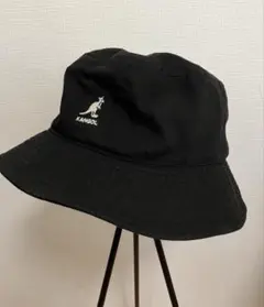 KANGOL ブラック バケットハット