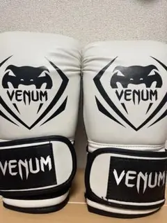 venum ボクシンググローブ ホワイト 10オンス